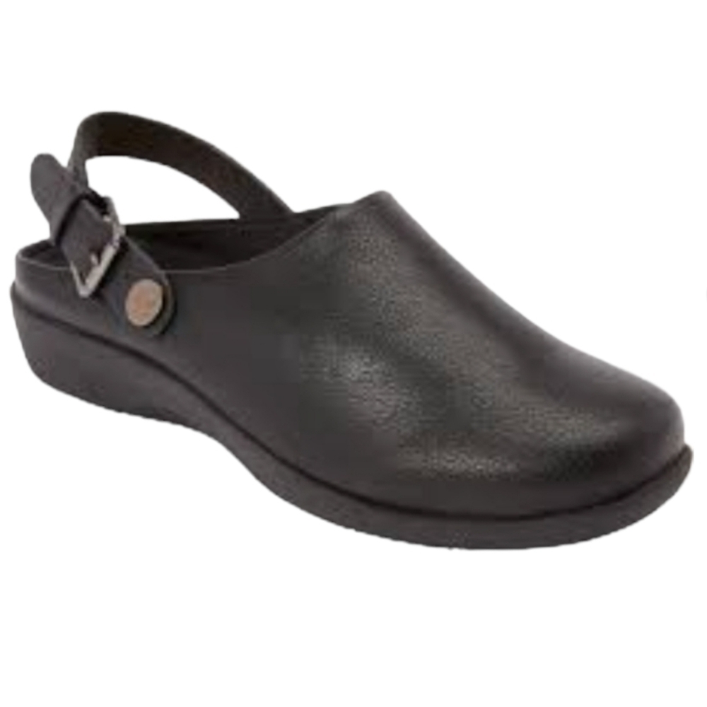 𝅺Comfortview Convertible Mule Black 7.5